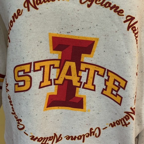 Iowa State cyclones women’s medium new sweatshirt speckled - Picture 3 of 8